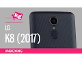 LG K8 2017 Unboxing 4K