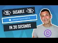 Disable Divi AI In 30 Seconds