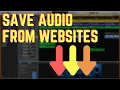 Download Lagu How To Download Sound From Any Website [Chrome Audio Capture]