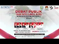 Download Lagu LIVE - Debat Publik Calon Bupati dan Wakil Bupati Kabupaten Morowali 2024
