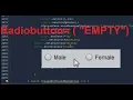 How to clear Radiobutton Java