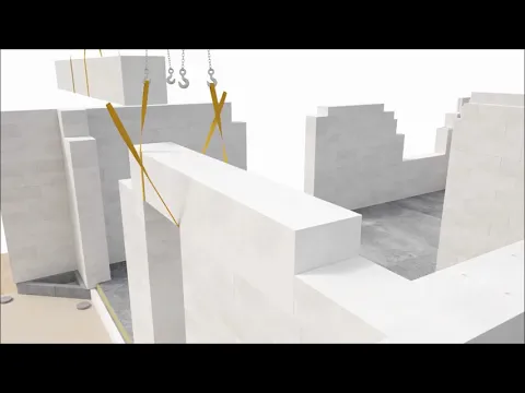 Bauroc blokeliai kompleksinis mūrinio namo sprendimas