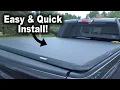 How to Install 09-24 Dodge Ram 1500 Tonneau Cover Soft Tri-fold for 5 6 ft Bed