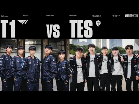 Video Thumbnail: T1 vs TES | WORLDS 2025 | Semifinal