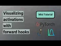 Visualizing activations with forward hooks PyTorch