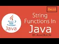 String Handling 2 2 ICSE Computer Application Class 10