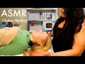Crystal healing and massage to cleanse chakras ASMR Unintentional ASMR Real person ASMR
