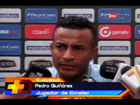 Emelec concentrado para medir a Independiente