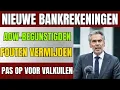 AOW-begunstigden met nieuwe bankrekeningen? Vermijd deze fouten.
