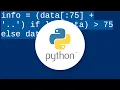 Python truncate a long string