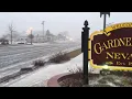 Christmas Eve storm in Gardnerville Nevada 2016