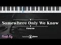 Download Lagu Somewhere Only We Know - Keane (KARAOKE PIANO - FEMALE KEY)