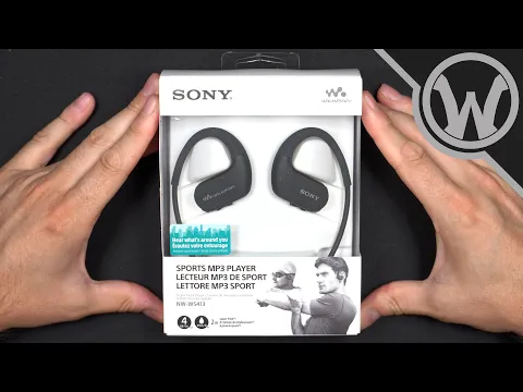 Download MP3 Sony Walkman Headphones NW-WS413 /// Unboxing (No Commentary)