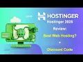 Hostinger 2025 Review Best Web Hosting Honest Opinion Up to 85 OFF