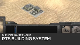 Blender Game Engine RTS Building System
