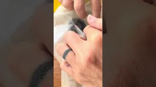 Kitesurfing repairs… ahhh #sailingfamily #kitesurfing #sailinglife #family