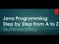Multithreading Synchronization Java Programming Step by Step from A to Z