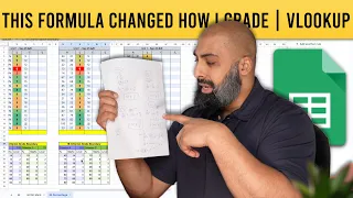 VLOOKUP in Google Sheets for Teachers Auto Gradebook Template