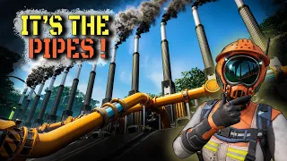 Coal Power Is Easy Until You Add Pipes Satisfactory