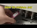 How to Install Ink Cartridges in HP Deskjet 2700e 2752e 2710e Printer