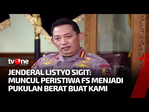 Wawancara Khusus Jenderal Listyo Sigit Bersama Karni Ilyas: Musibah Ditubuh Polri