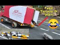 Supir Auto Di pecat Truk J\u0026T oleng sampai Paket Berceceran Di jalan