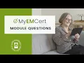 MyEMCert - Module Questions