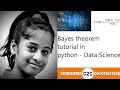 Bayes theorem tutorial in python - Data Science