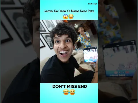 Gemini Ko Oreo Ka Name Kese Pata? 😱😂 | Post 1090 | @souravjoshivlogs7028 #gemini #ai #oreo #shocking