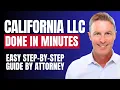 California LLC How to Start an LLC in California Step by Step 2026 Guide