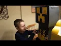 Minecraft Lava-Fire Creeper Valentine Box for Kids