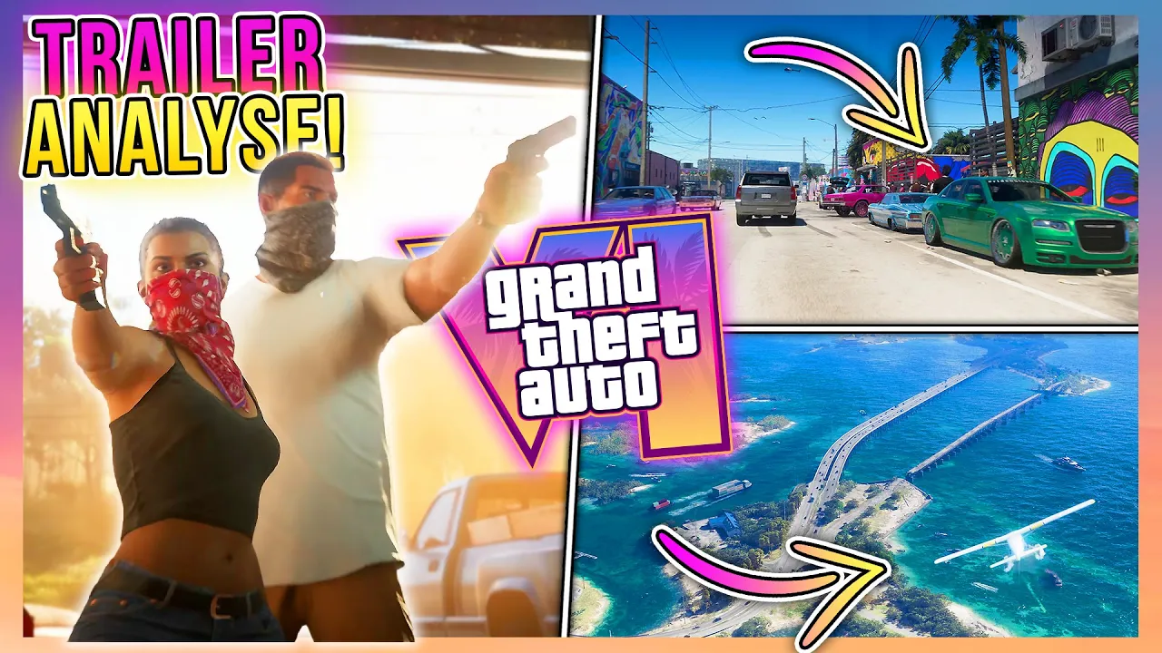 GTA 6 Trailer - Alle Infos! Kein PC Release, Geheime Details, Map Größe & mehr | GTA VI News Deutsch