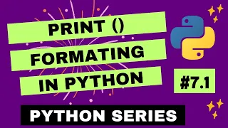 Python Print Formatting Explained f-strings format and Formatting