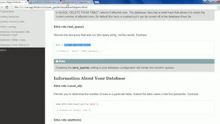 CodeIgniter query builder class part 3