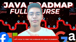 How To Find Average Of Array Elements In Java Java Full Course From Scratch