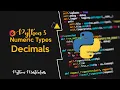 3 16 - Decimals in Python Lecture