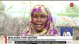 Families In Parts Of Isiolo Marsabit And Samburu Walk For Kilometres In Search Of Water 