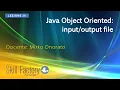 Java Object Oriented File - Lezione 38