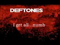 Deftones - Minerva (with Lyrics)