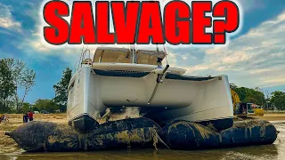 Can My Boat Be Salvaged?  More details about my wrecked catamaran