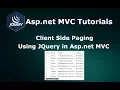 Client Side Paging Using JQuery in Asp net C