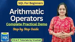 Master Arithmetic Operators in SQL Step-by-Step Tutorial