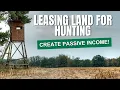 Why You Should Lease Your Land for Hunting