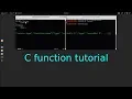 C Programming create function tutorial in Linux