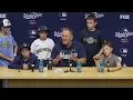 Jacob Misiorowski, Brewers Manager Pat Murphy & More Reflect on WILD World Series Game 1 Win vs Rays