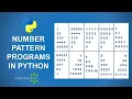 Python Pattern Programs Triangle Number Pattern Programs in Python language