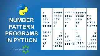 Python Pattern Programs Triangle Number Pattern Programs in Python language