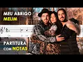 Download Lagu Meu Abrigo - Melim | Partitura com Notas para Flauta Doce, Violino