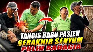TANGIS HARU PASIEN BERAKHIR SENYUM PULIH BAHAGIA