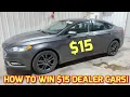 How To Win 15 Dealer Cars With No License Amazing Deals At New